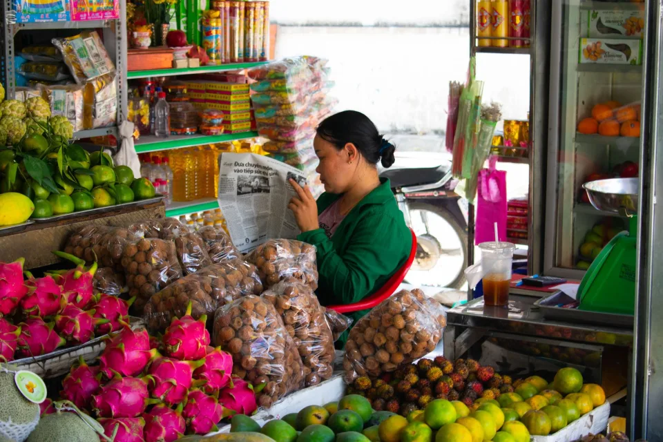 Cửa hàng tạp hoá tại Trần Văn Vũ
